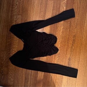 Black top with detailing